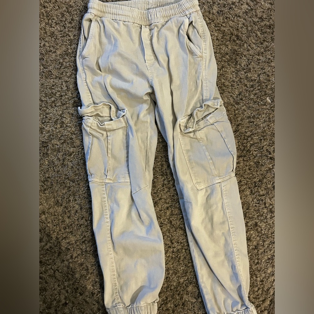 Zara Beige Cargo Pants